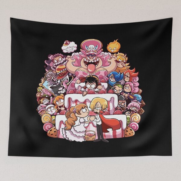 Item preview, Chibi Pirate Queen Overseeing a Joyful Celebration Feast designed and sold by T-Chou.