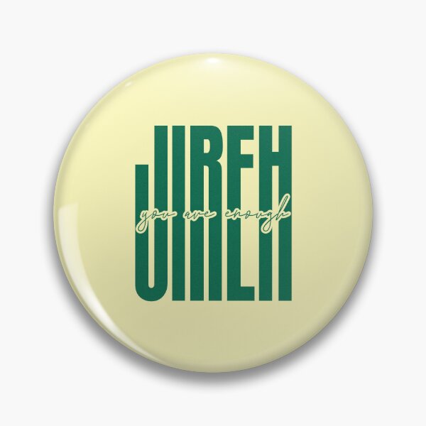 Item preview, Jireh You Are Enough (Emerald)- Modern Christian Faith Design designed and sold by arvstudio.