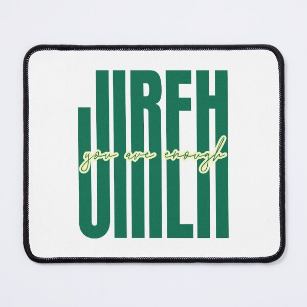 Item preview, Jireh You Are Enough (Emerald)- Modern Christian Faith Design designed and sold by arvstudio.