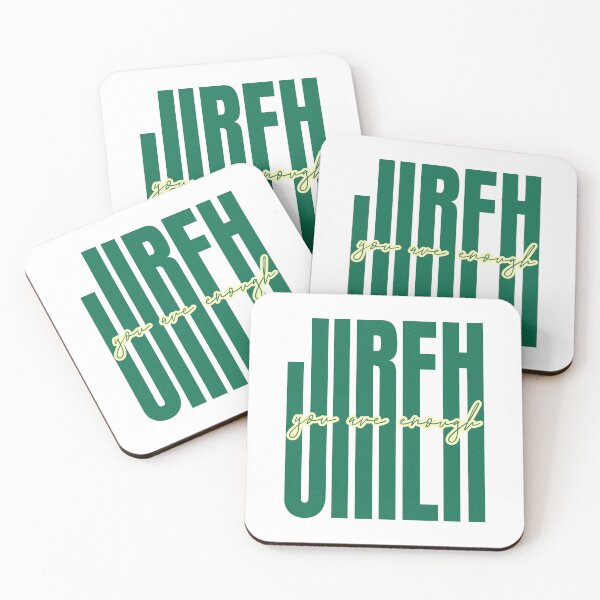 Item preview, Jireh You Are Enough (Emerald)- Modern Christian Faith Design designed and sold by arvstudio.