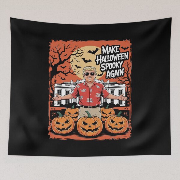 Item preview, Halloween Trump Pumpkin Trump Spooky Trump designed and sold by RoyTill0Art.