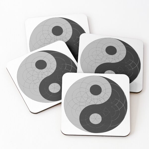 Item preview, Ying Yang 8,5,3, Golden Ratio Outlines designed and sold by Rupert Russell.
