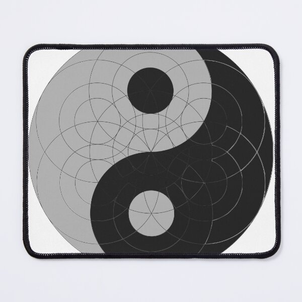 Item preview, Ying Yang 8,5,3, Golden Ratio Outlines designed and sold by Rupert Russell.