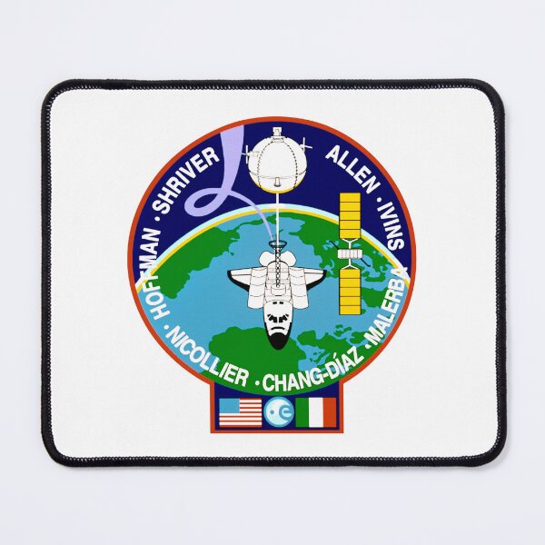Artikelvorschau, Space Shuttle, STS-46, Missionsabzeichen entworfen und verkauft von CharlieDesings.