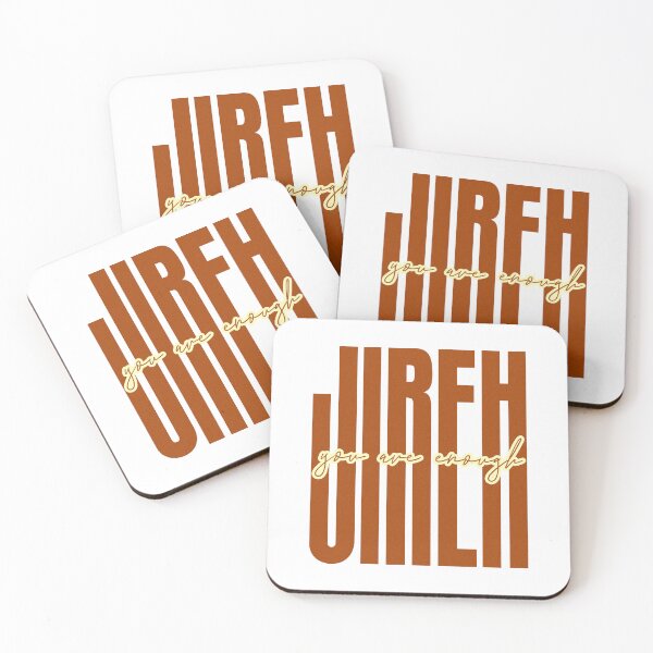 Item preview, Jireh You Are Enough (Rust) - Modern Christian Faith Design designed and sold by arvstudio.
