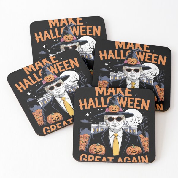 Item preview, Halloween Trump Make Halloween Great Pumpkin Trump designed and sold by RoyTill0Art.