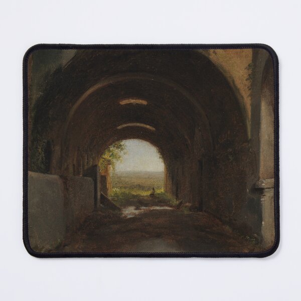 Item preview, View in the Stables of the Villa of Maecenas, Tivoli - François Marius Granet ca. 1805–10 designed and sold by ando-dibujando.