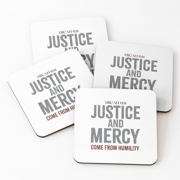 Item preview, Justice and mercy come from humility - Micah 6:8 designed and sold by LambsPath.