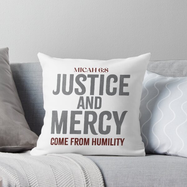 Item preview, Justice and mercy come from humility - Micah 6:8 designed and sold by LambsPath.