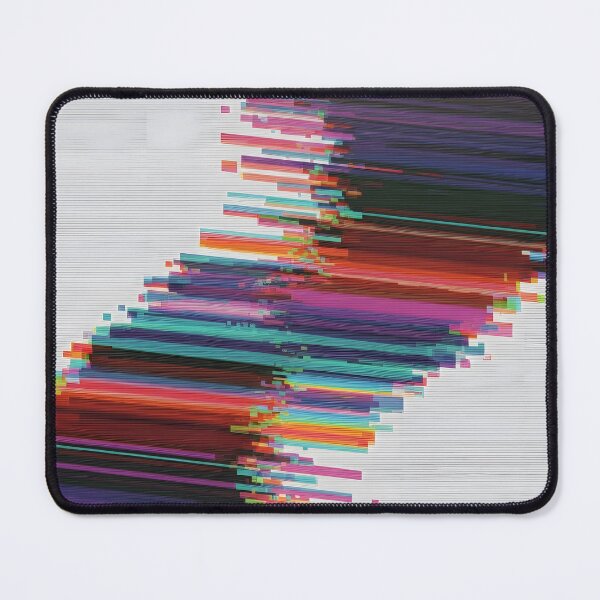Item preview, Abstract glitchwave art | Vibrant futuristic design for modern decor designed and sold by Fespb.