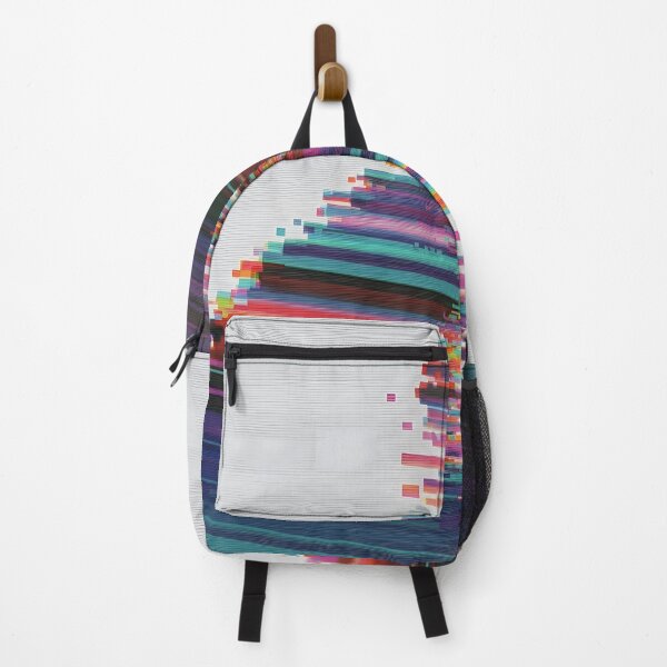 Item preview, Abstract glitchwave art | Vibrant futuristic design for modern decor designed and sold by Fespb.