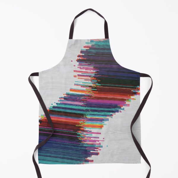 Item preview, Abstract glitchwave art | Vibrant futuristic design for modern decor designed and sold by Fespb.