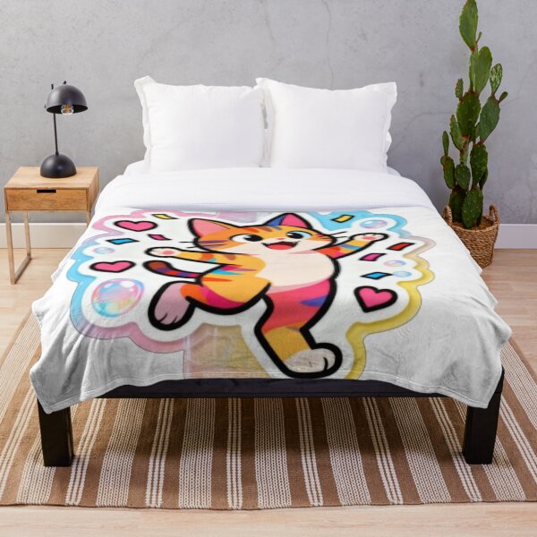 Item preview, Playful Expressive Cat Sticker designed and sold by MiniPrintMagic.