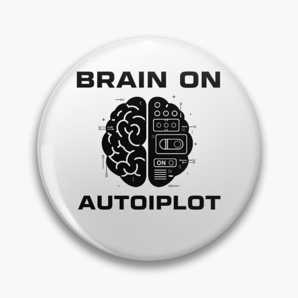 Item preview, Brain on Autopilot – Neurodivergent / ADHD Design designed and sold by MAEshopstore.