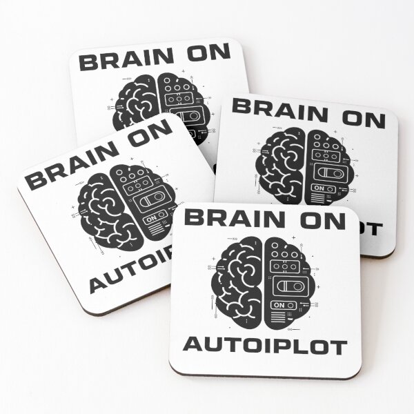 Item preview, Brain on Autopilot – Neurodivergent / ADHD Design designed and sold by MAEshopstore.