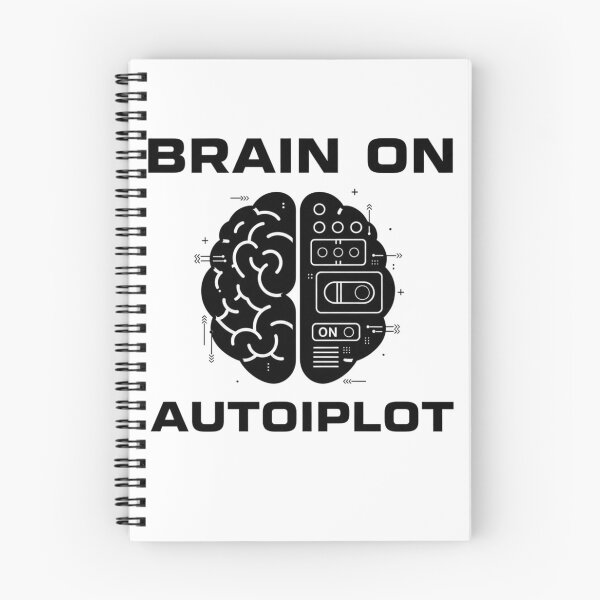 Item preview, Brain on Autopilot – Neurodivergent / ADHD Design designed and sold by MAEshopstore.