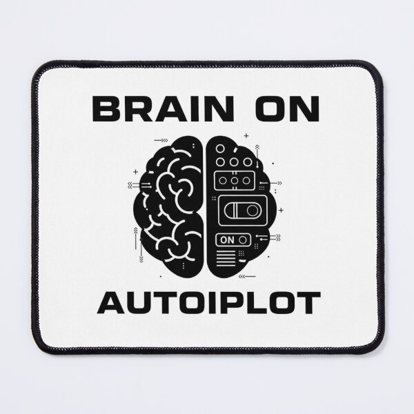 Item preview, Brain on Autopilot – Neurodivergent / ADHD Design designed and sold by MAEshopstore.