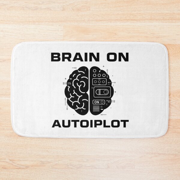 Item preview, Brain on Autopilot – Neurodivergent / ADHD Design designed and sold by MAEshopstore.