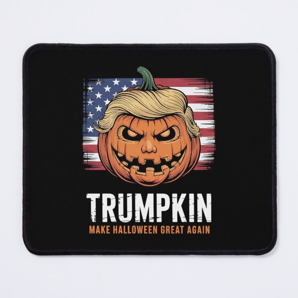 Item preview, Halloween Trumpkin US Flag designed and sold by RoyTill0Art.