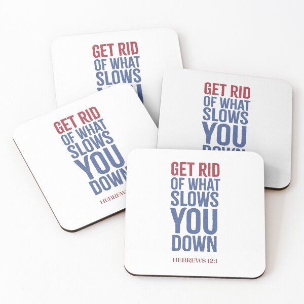 Item preview, Get rid of what slows you down - Hebrews 12:1 designed and sold by LambsPath.