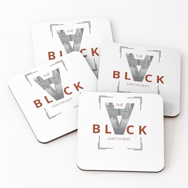 Item preview,  THE BLACK – I’m The Best Bold Statement Typography Design designed and sold by ArtoraGallery.