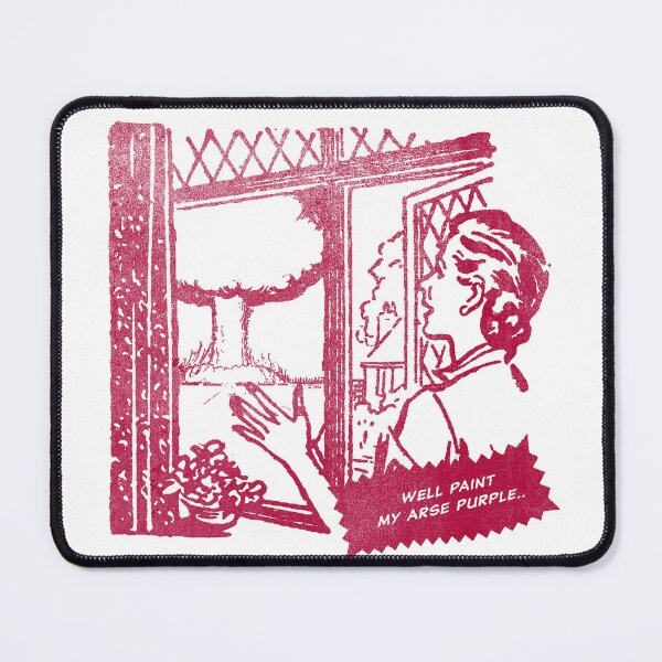 Item preview, The end of the world as we know it (red) designed and sold by Fran Thornton.