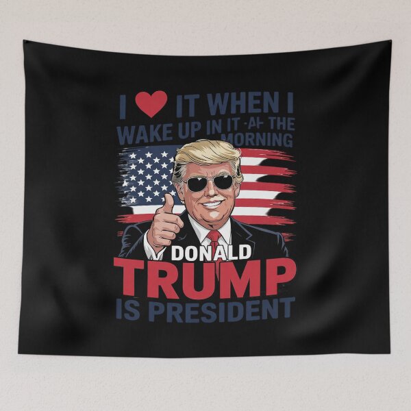 Item preview, I Love It When I Wake Up And Trump Is President  Trump designed and sold by RoyTill0Art.