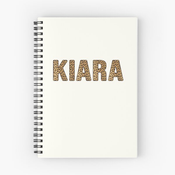 Aperçu de l'œuvre Nom Kiara Imprimé léopard créée et vendue par Jeallan Designs.