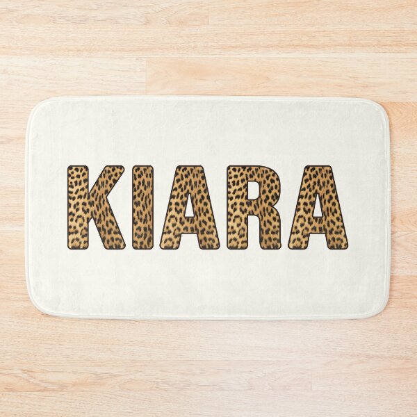 Item preview, Kiara Name Leopard Print designed and sold by Jeallan Designs.