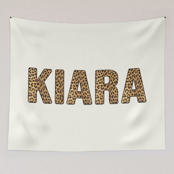 Item preview, Kiara Name Leopard Print designed and sold by Jeallan Designs.