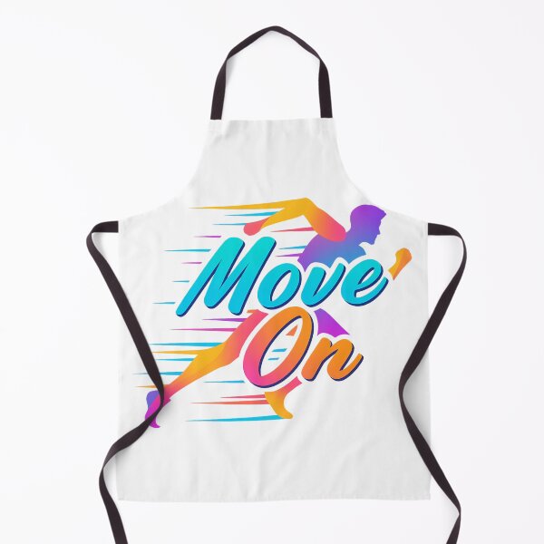 Item preview, Move On – Neon Energy Vibes designed and sold by ArtesioByZaber.