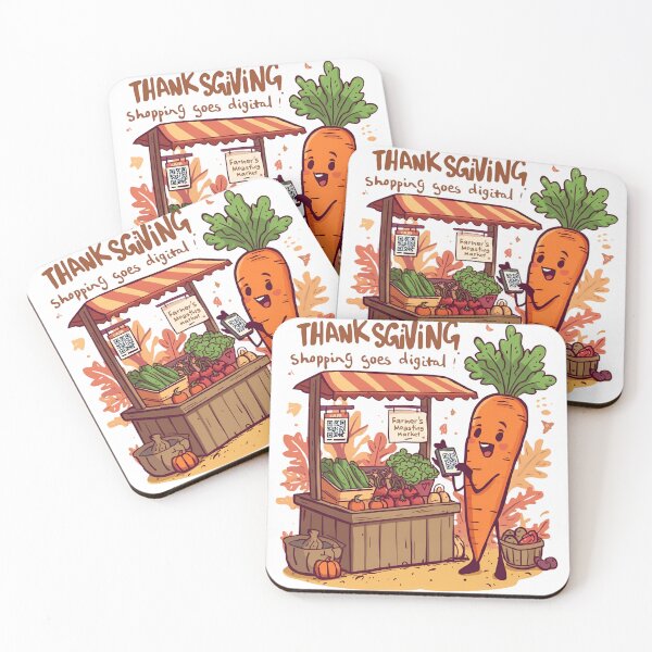 Item preview, Thanksgiving Shopping Goes Digital designed and sold by HOUSE OF TIST.
