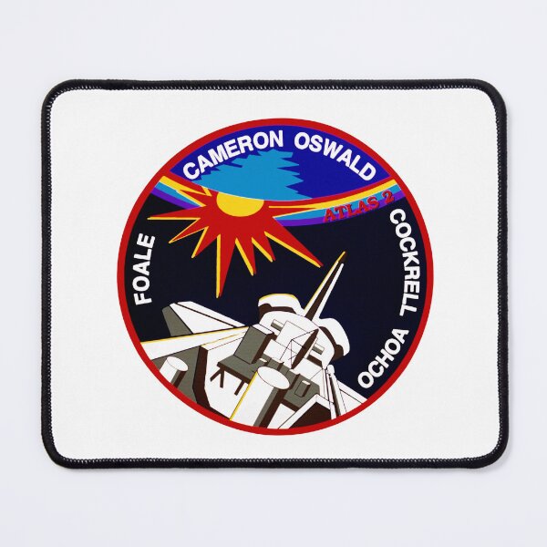 Artikelvorschau, Space Shuttle, STS-56, Missionsabzeichen entworfen und verkauft von CharlieDesings.