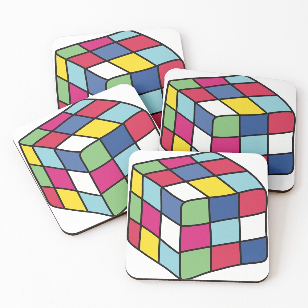 Item preview, Coasters (Set of 4) designed and sold by Supercolori.
