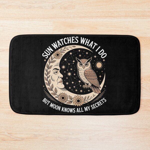Item preview, sun watches what i do but moon knows all my secrets designed and sold by DigiLuxeArt.