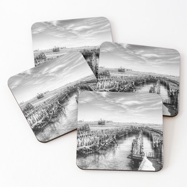 Item preview, Staten Island St George Ferry Terminal, New York City, Black And White designed and sold by Paul Thompson Photography.