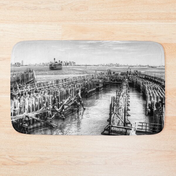 Item preview, Staten Island St George Ferry Terminal, New York City, Black And White designed and sold by Paul Thompson Photography.