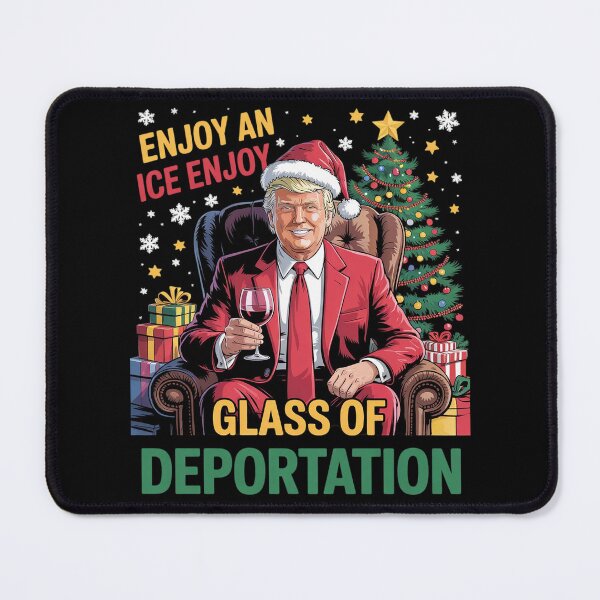 Item preview, ICE Enjoy An Ice Cold Glass Of Deportation Trump1 designed and sold by RoyTill0Art.