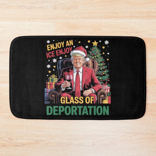 Item preview, ICE Enjoy An Ice Cold Glass Of Deportation Trump1 designed and sold by RoyTill0Art.