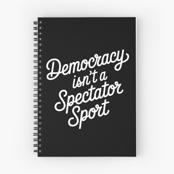 Item preview, Democracy Isn’t A Spectator Sport - This design is for anyone who believes in active citizenship and wants to remind others that democracy requires participation. designed and sold by ZyziowskyArt.