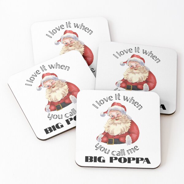 Item preview, Big Poppa Santa  designed and sold by MoodWriting.