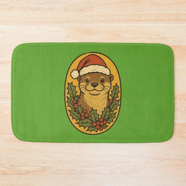 Item preview, Christmas Otter designed and sold by FrictionMaxxing.
