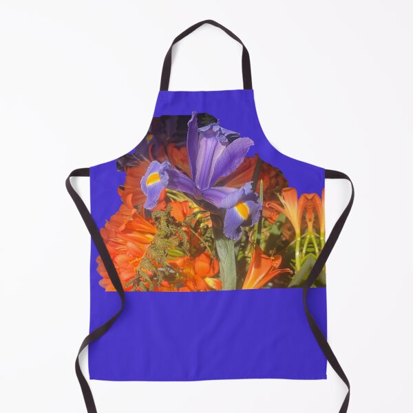 Item preview, Iris & Orange Flowers designed and sold by KazM.