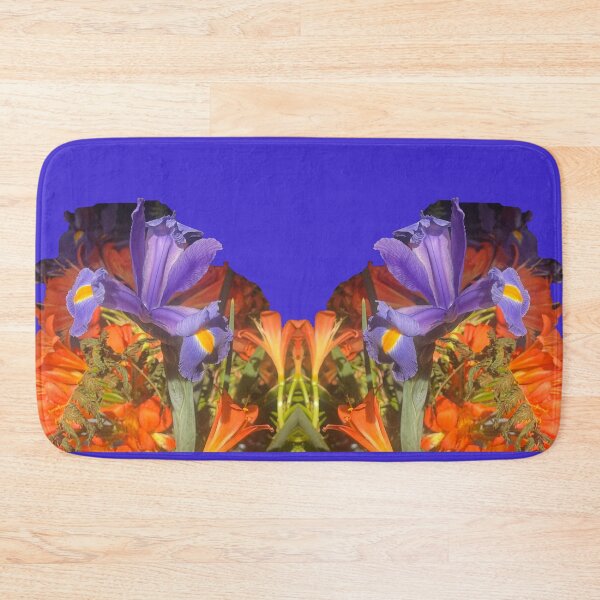 Item preview, Iris & Orange Flowers designed and sold by KazM.