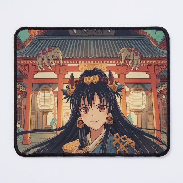 Item preview, Anime Zodiac Goddess – Ukiyo-e Japanese Woodblock Fantasy with Kaiju designed and sold by Vandy Fullam.