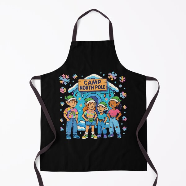 Item preview, Camp North Pole – Retro Elf Kids Winter Camp Design designed and sold by AddictiveDesign.