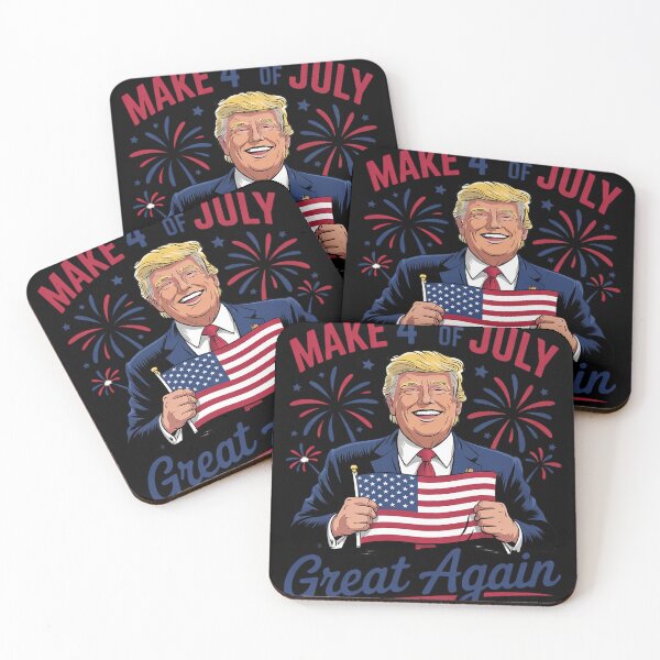 Item preview, Make 4th of July Great Again Trump Patriotic USA designed and sold by RoyTill0Art.