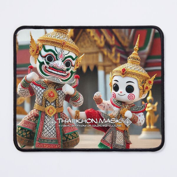 Item preview, Thai Khon Mask : A Visual Symphony of Color and Culture designed and sold by Vanich-Panich.