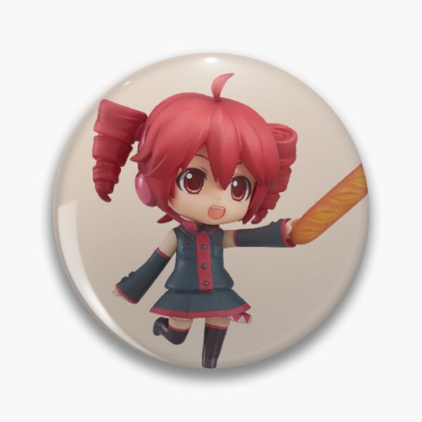 Item preview, Kasane Teto with bread nendo designed and sold by Pottsfield-CM.
