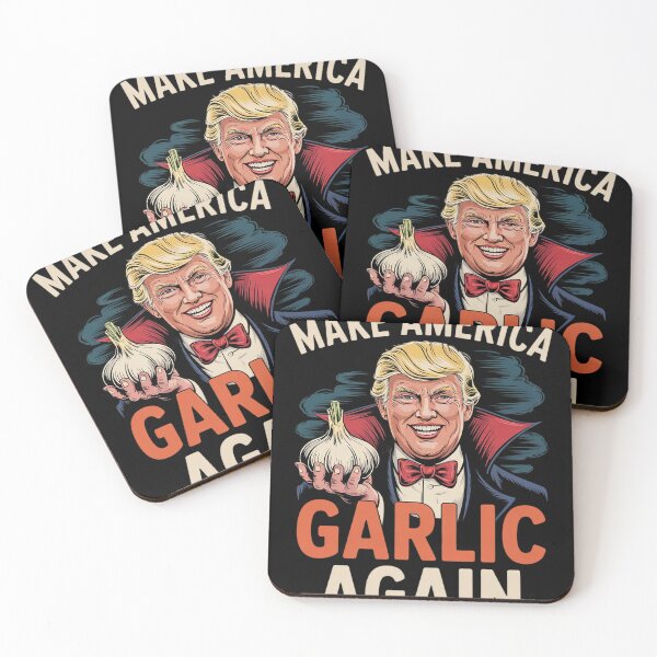 Item preview, Make America Garlic Again, Anti Trump Halloween designed and sold by RoyTill0Art.